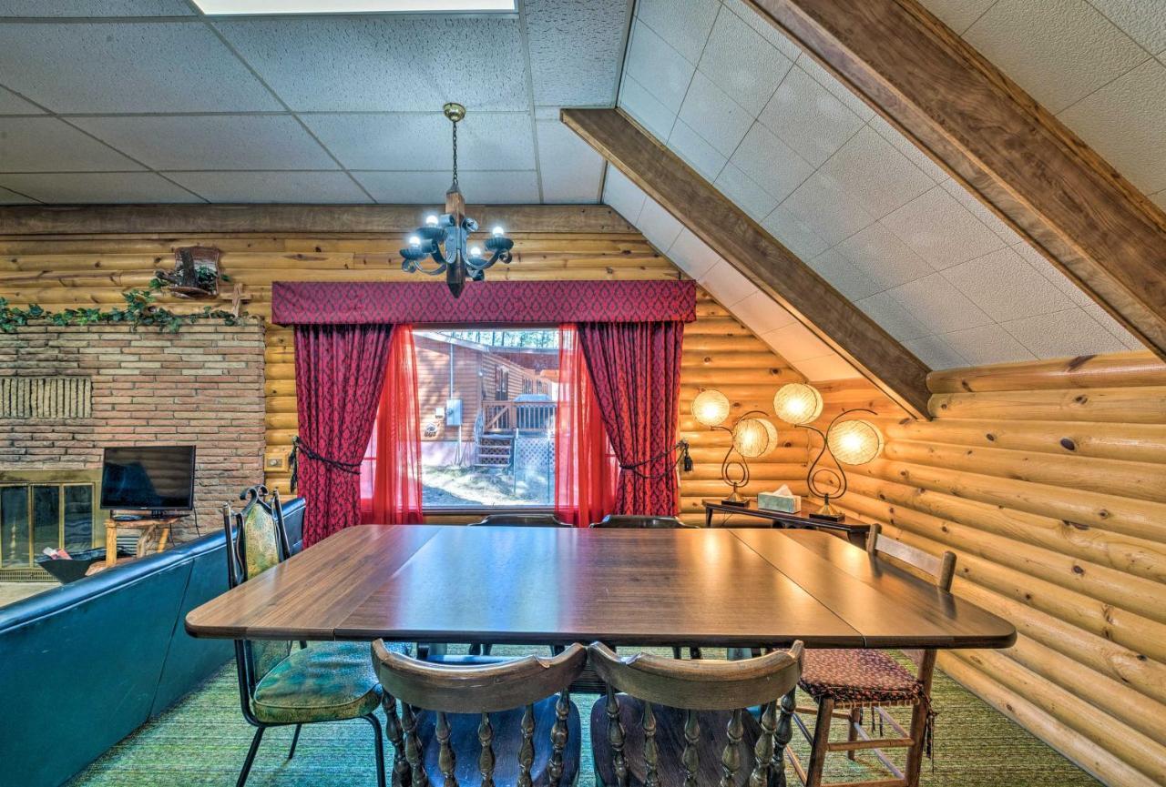 Ruidoso Cabin With Forest Views And Covered Porch المظهر الخارجي الصورة