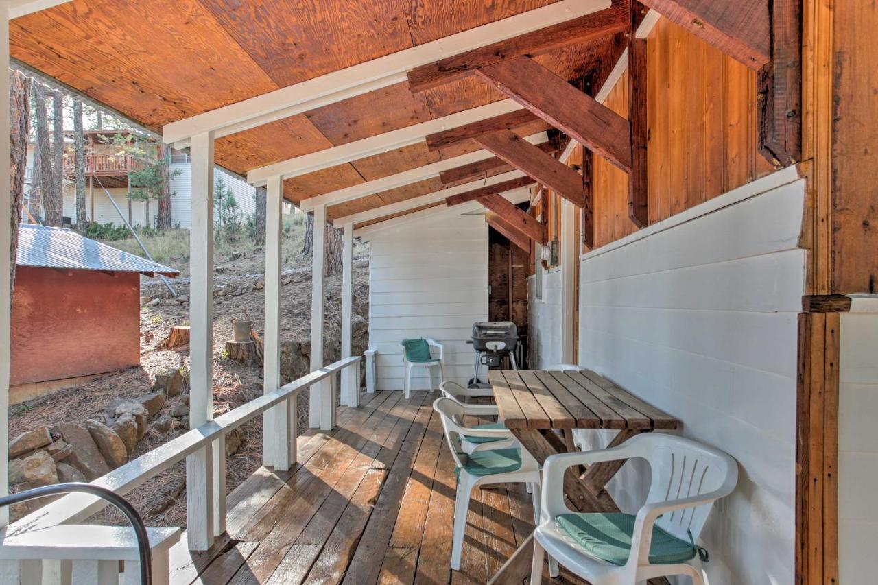 Ruidoso Cabin With Forest Views And Covered Porch المظهر الخارجي الصورة