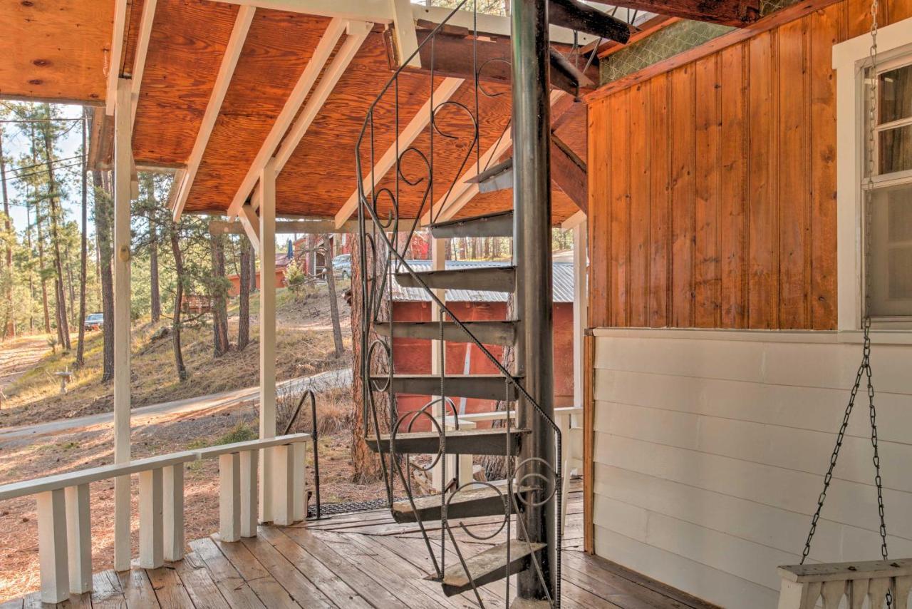 Ruidoso Cabin With Forest Views And Covered Porch المظهر الخارجي الصورة